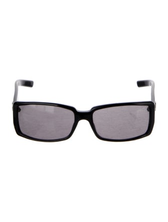 Gucci Web Accent Square Sunglasses