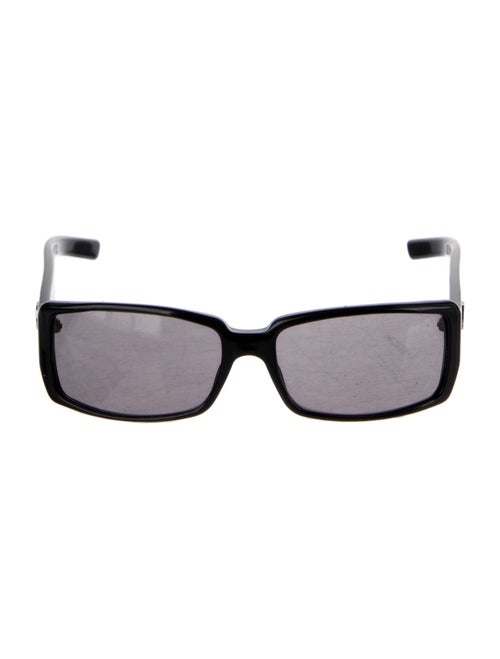 Gucci Web Accent Square Sunglasses