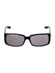 Gucci Web Accent Square Sunglasses