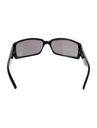 Gucci Web Accent Square Sunglasses