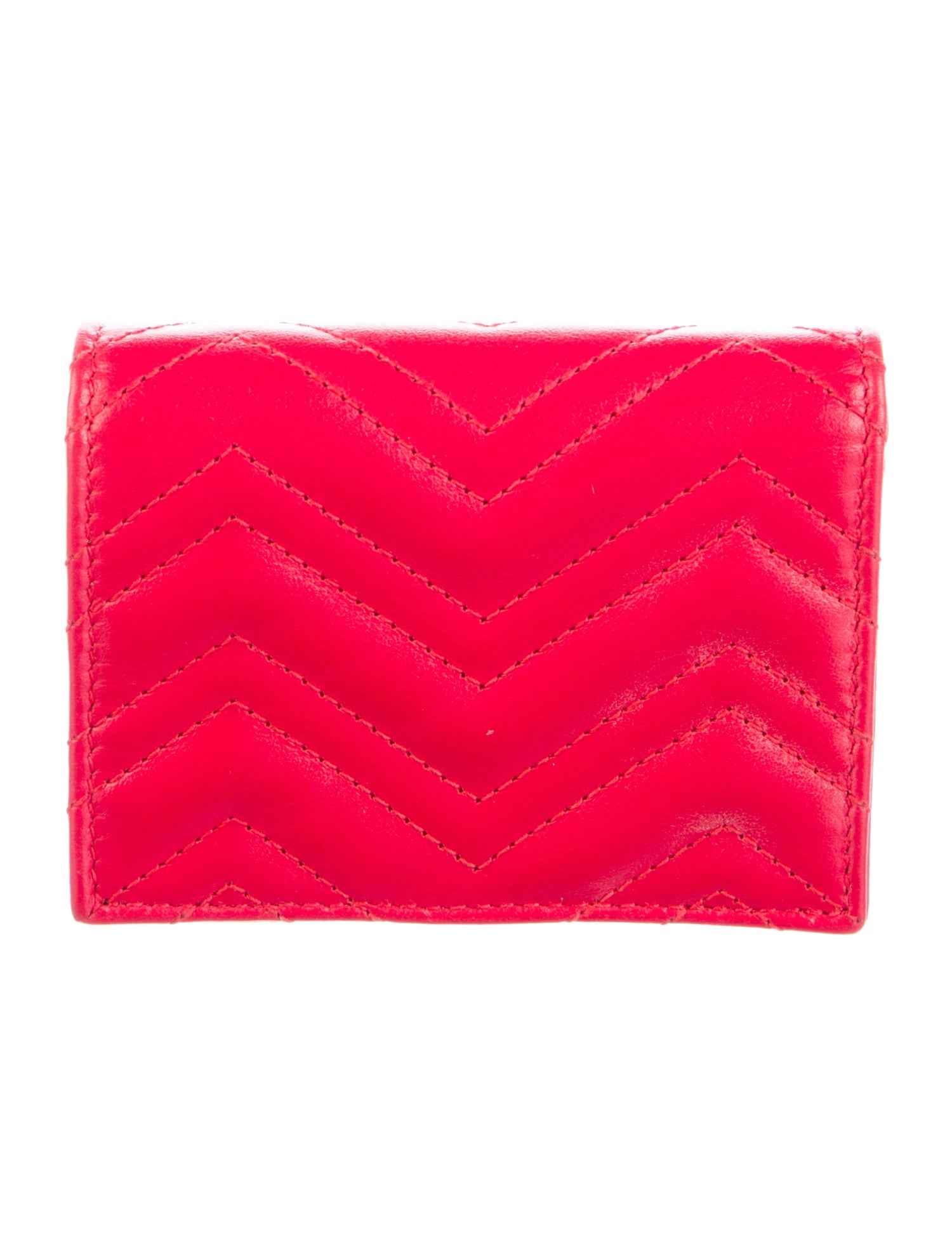 Gucci Double G Logo Leather Wallet