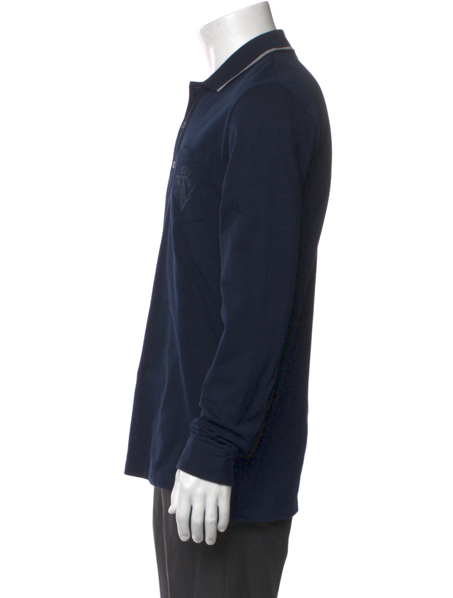 Gucci Hysteria Accent Collar Polo Shirt