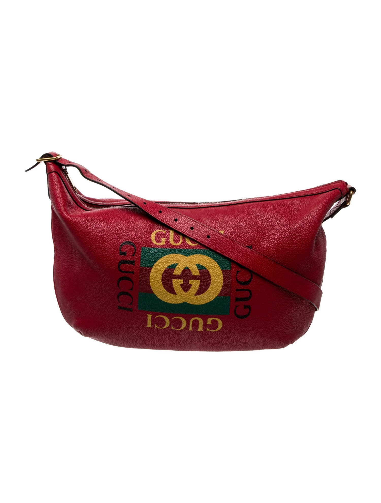Gucci Web Half Moon Large
