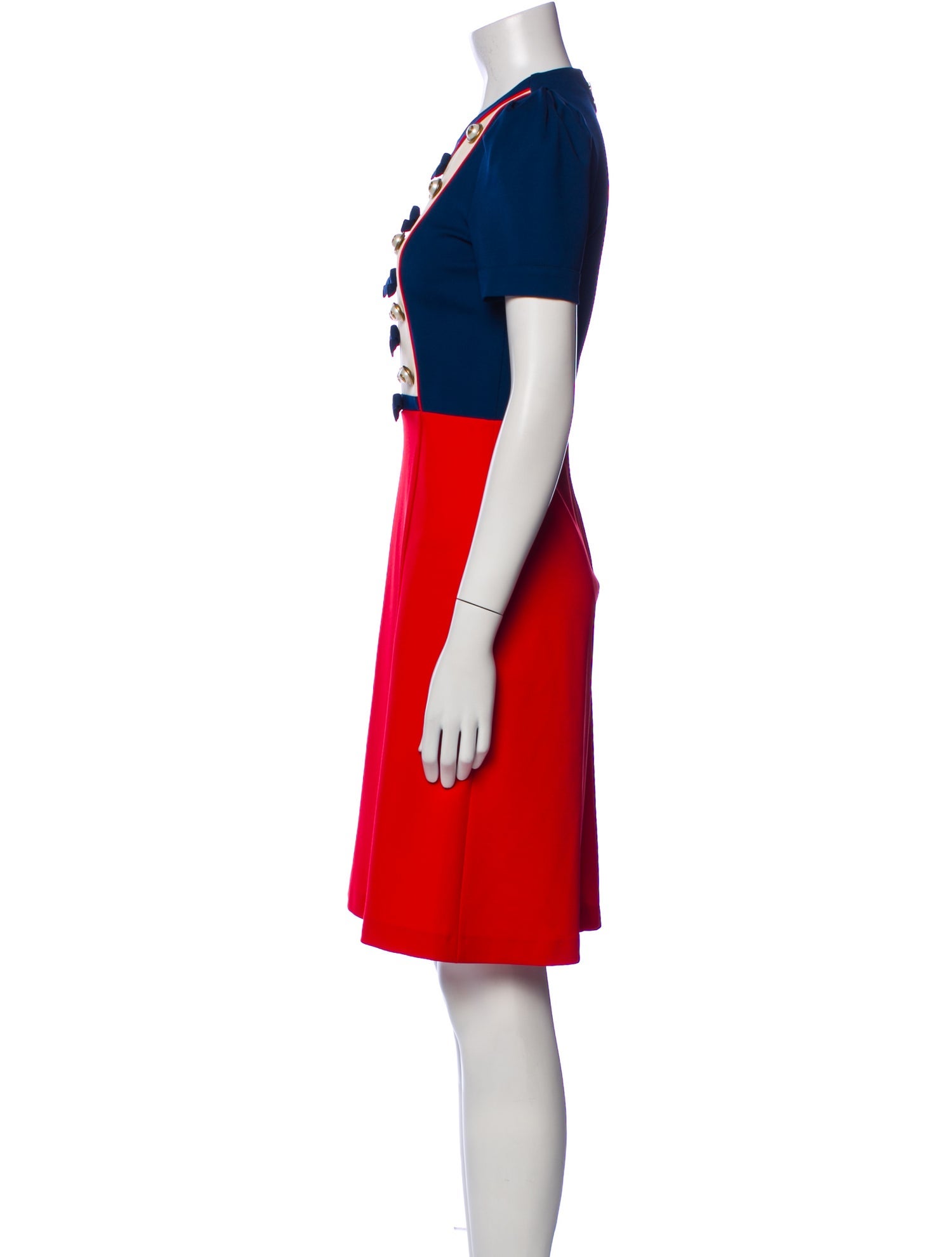 Gucci Crew Neck Knee-Length Dress