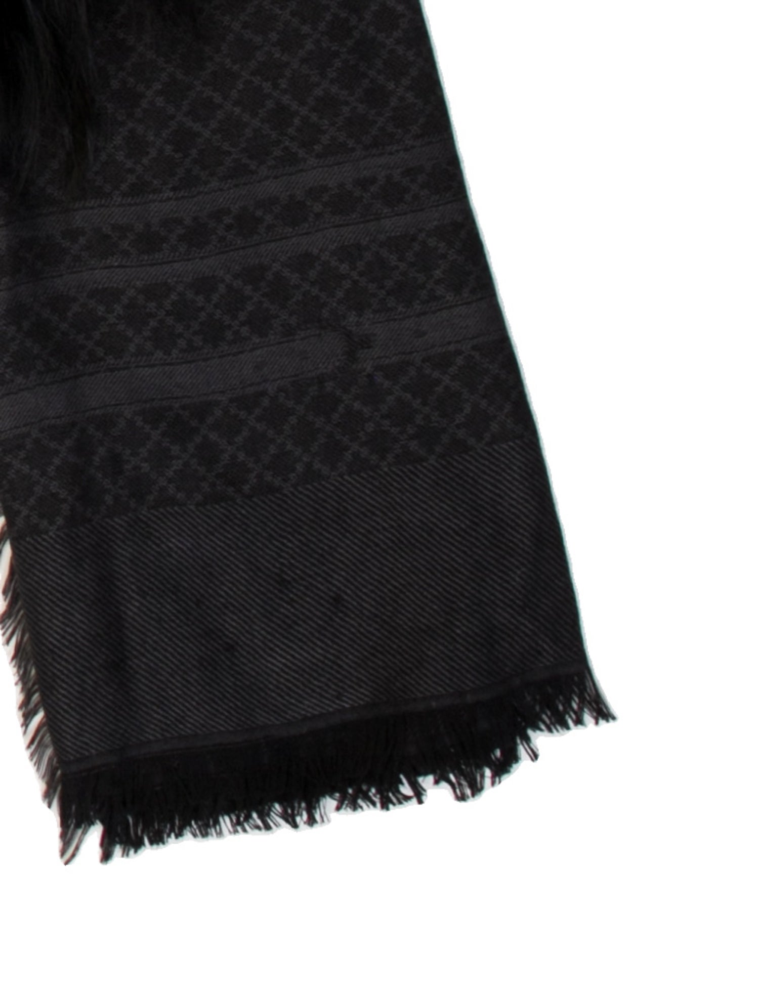 Gucci Silk Striped Shawl