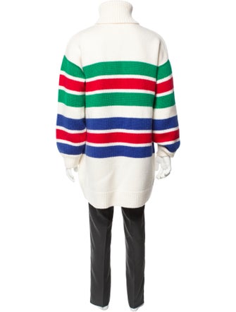 Gucci Web Accent Wool Pullover