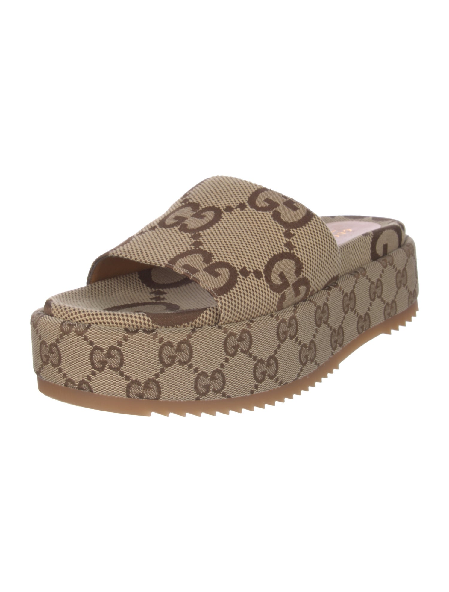 Gucci GG Canvas Canvas Slides