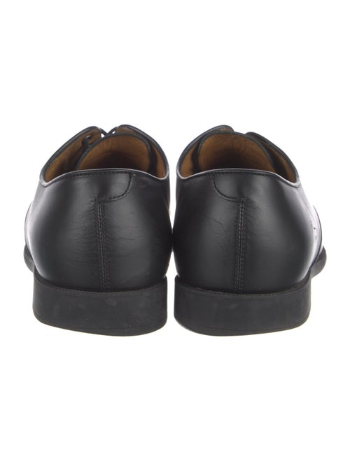 Gucci Interlocking G Logo Leather Oxfords