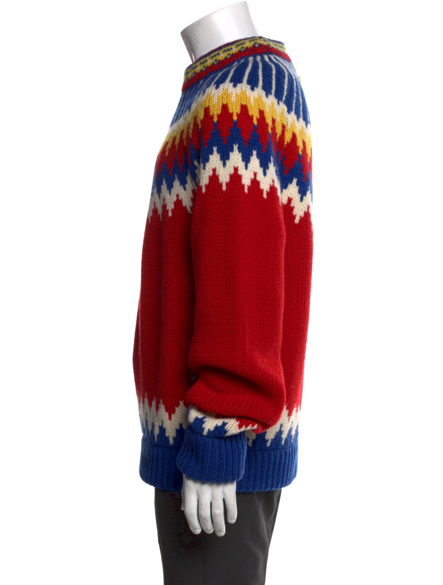 Gucci Wool Printed Pullover w/ Tags