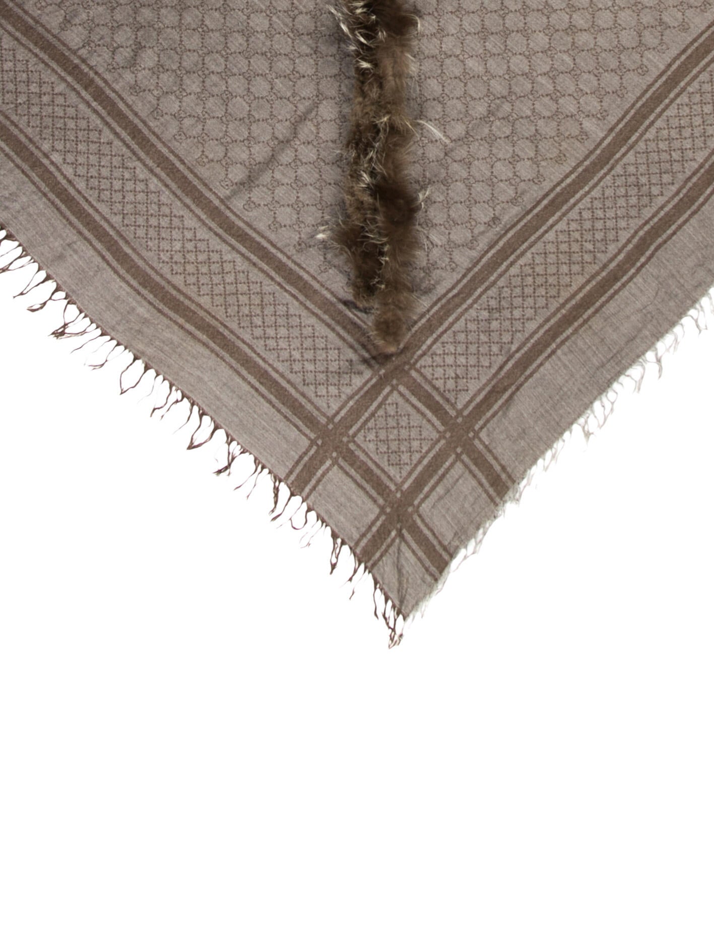 Gucci Wool Vintage Shawl