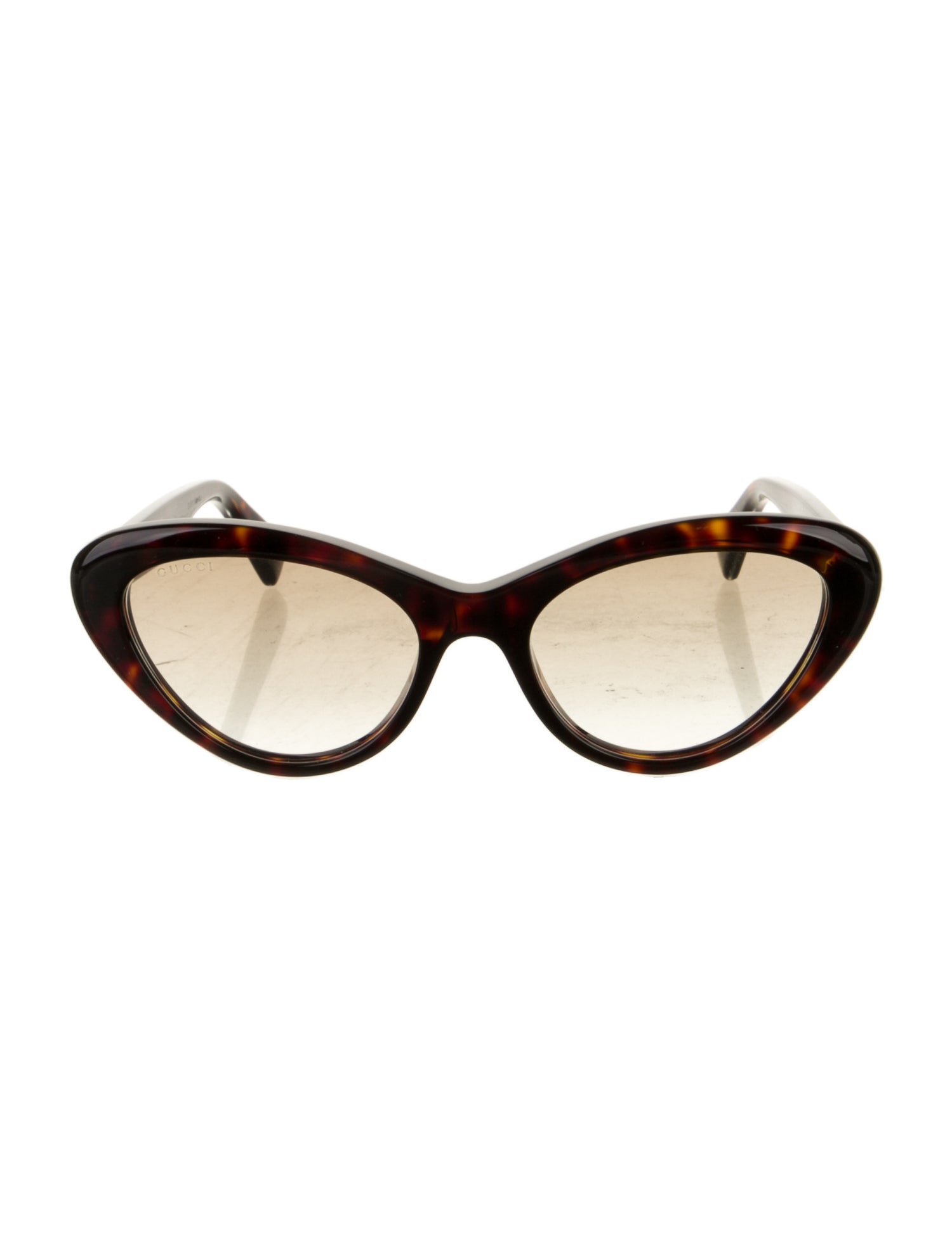 Gucci Web Accent Cat-Eye Sunglasses