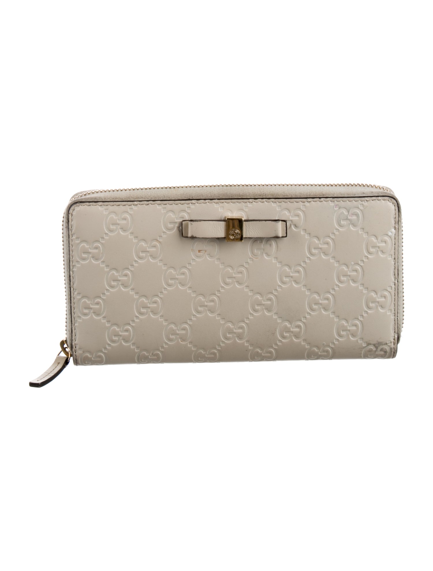 Gucci GG Logo Leather Continental Wallet