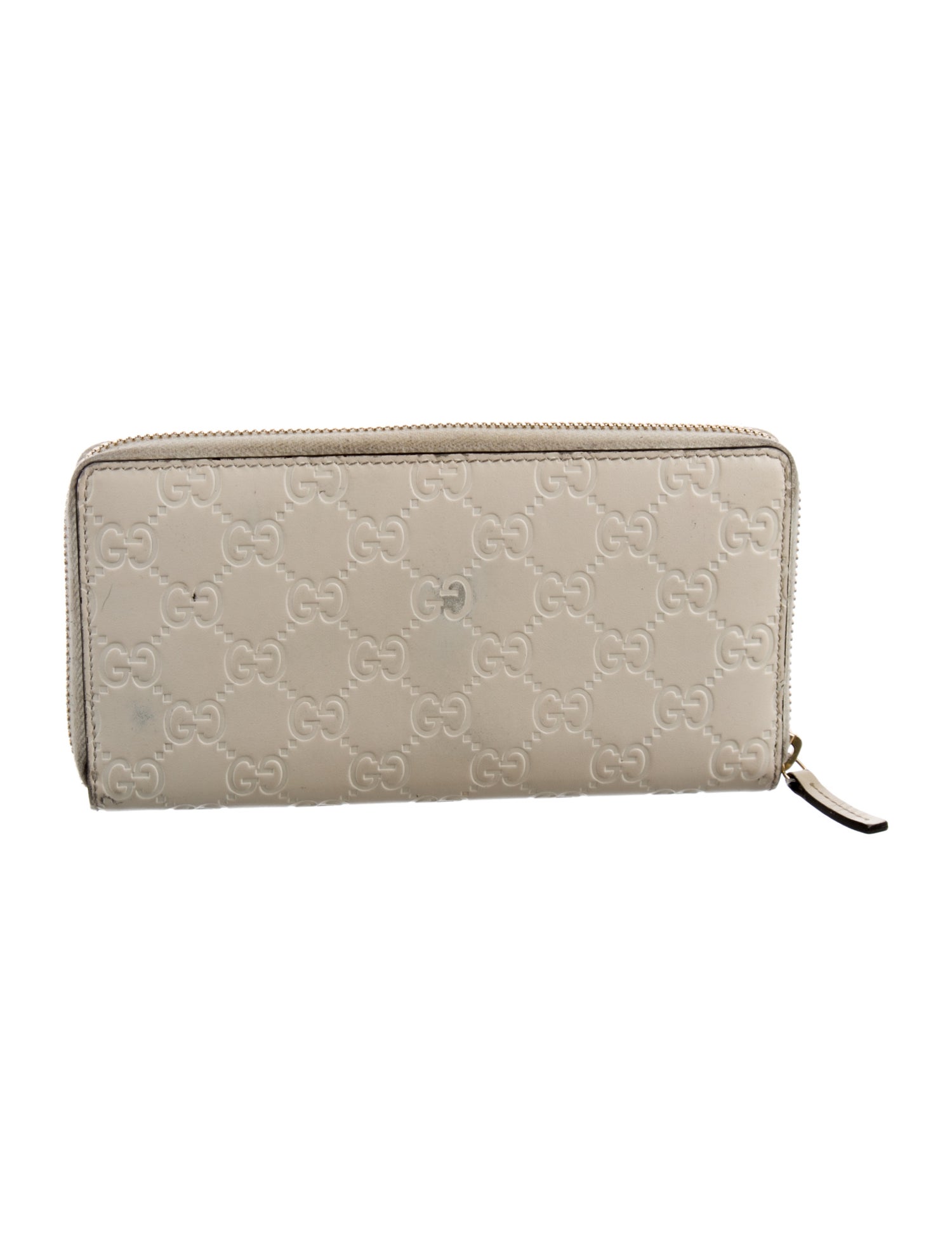 Gucci GG Logo Leather Continental Wallet