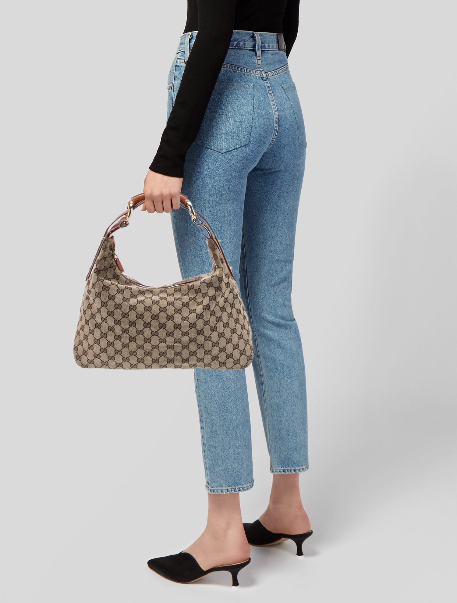 Gucci GG Canvas Hobo