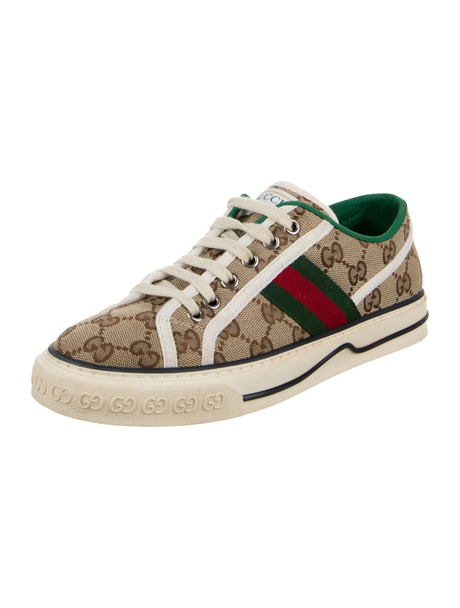 Gucci Canvas Printed Sneakers