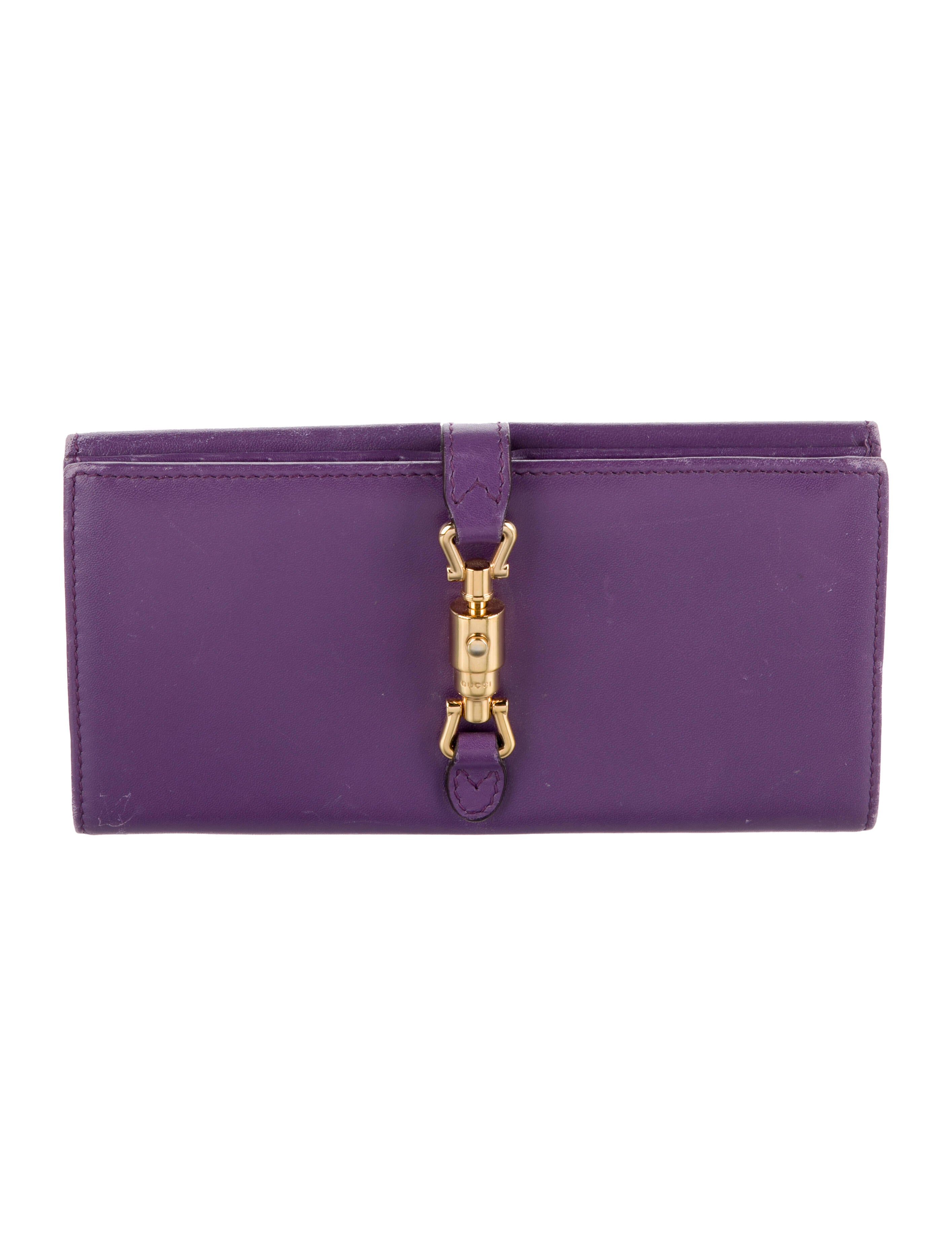 Gucci Leather Continental Wallet