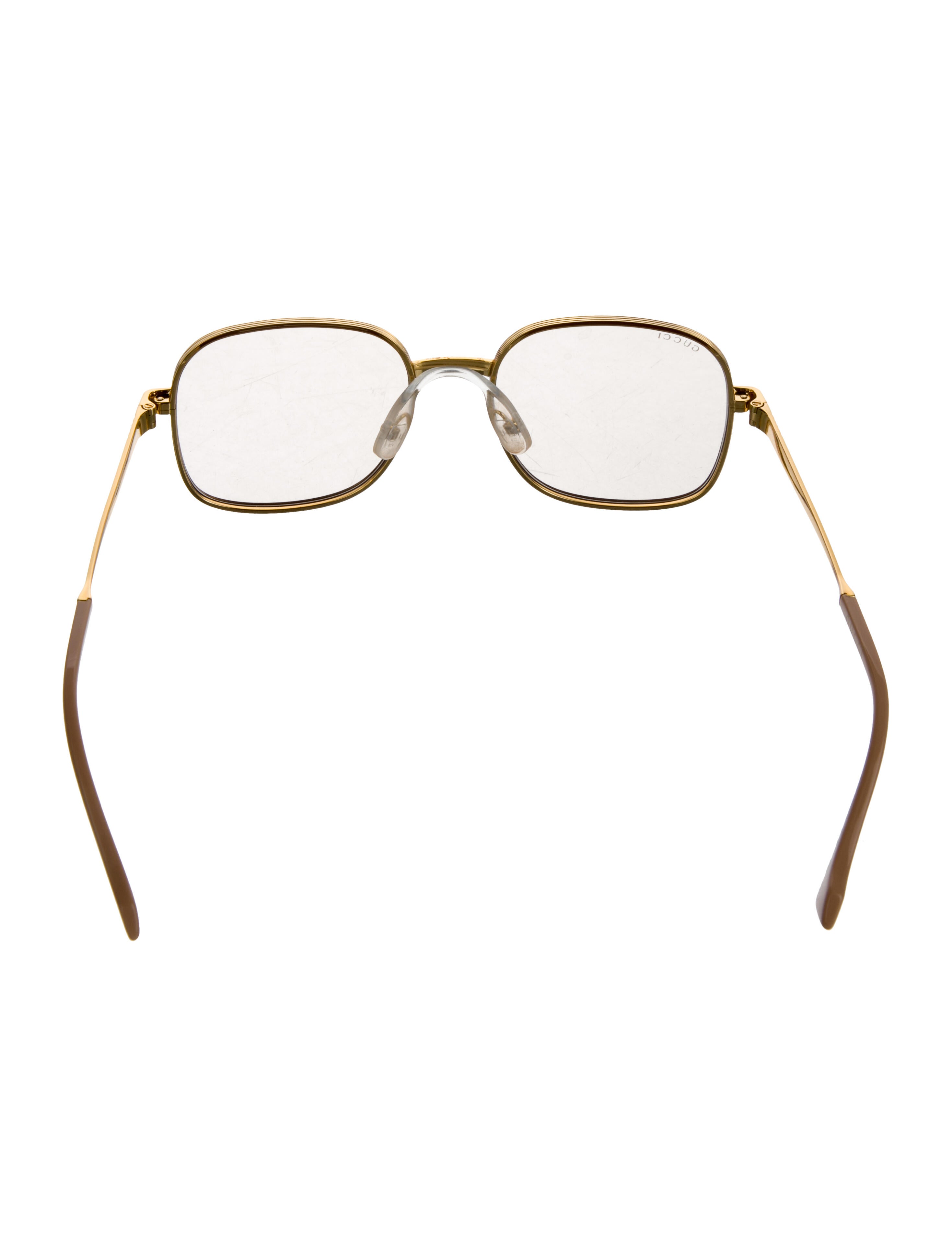 Gucci Interlocking G Logo Square Sunglasses