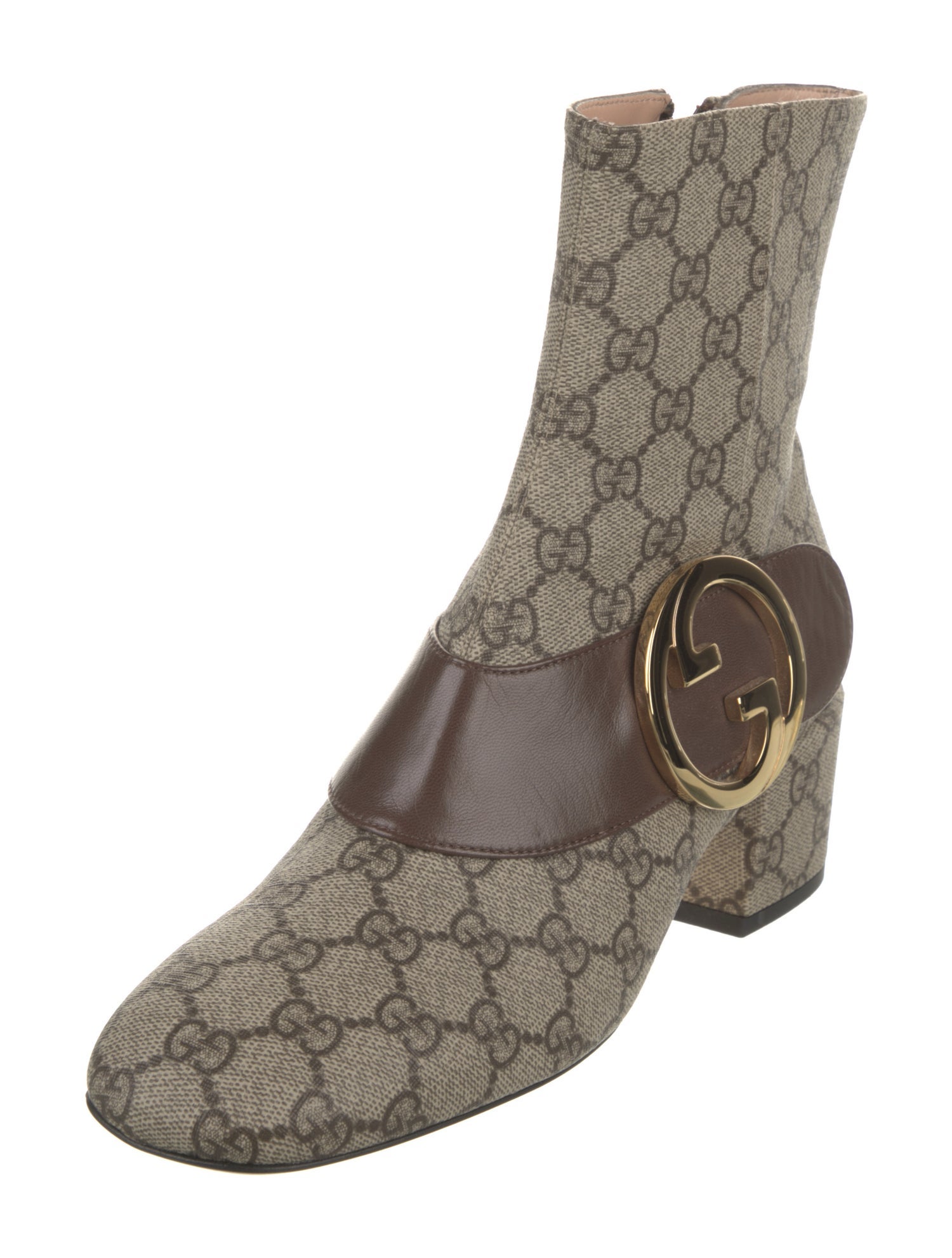 Gucci Blondie GG Supreme Boots