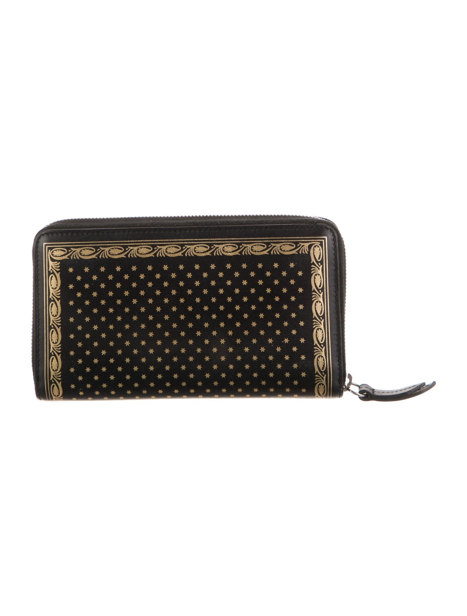 Gucci Leather Printed Continental Wallet