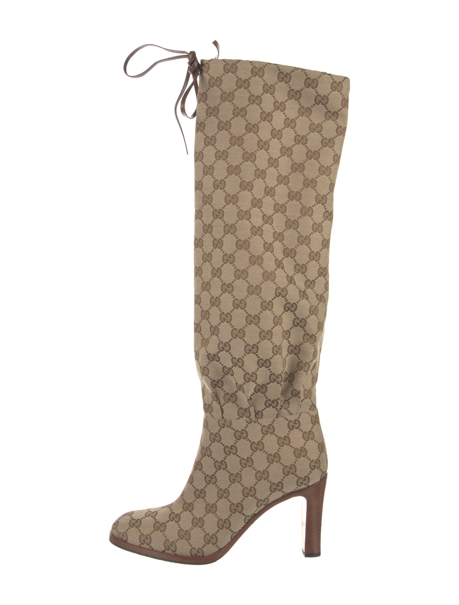 Gucci GG Canvas Canvas Boots