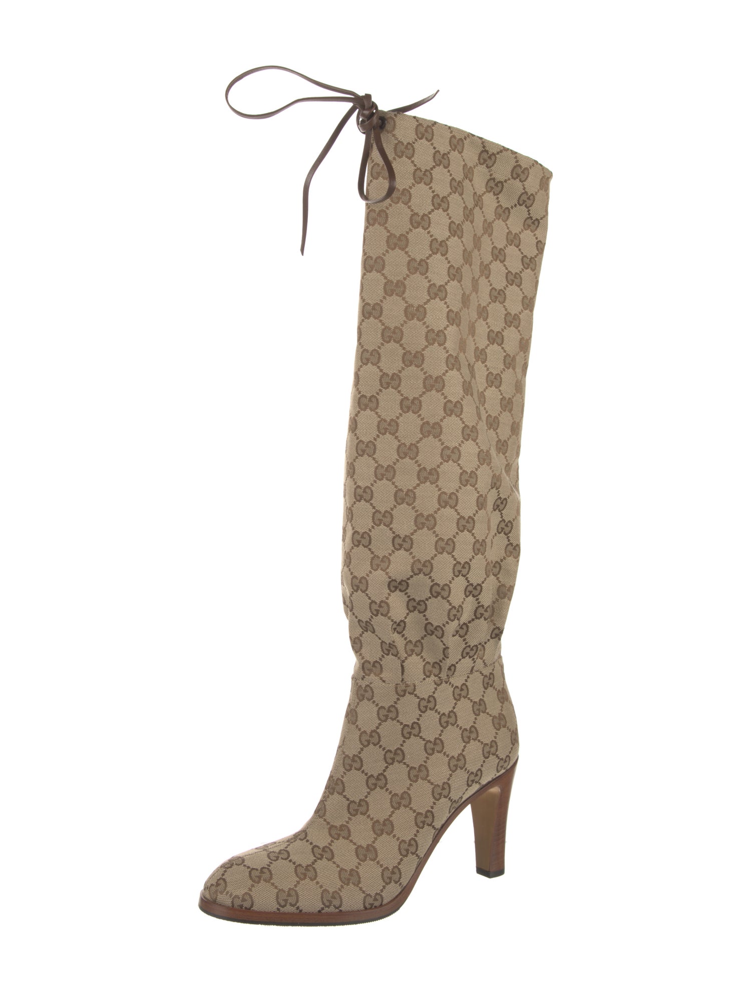 Gucci GG Canvas Canvas Boots