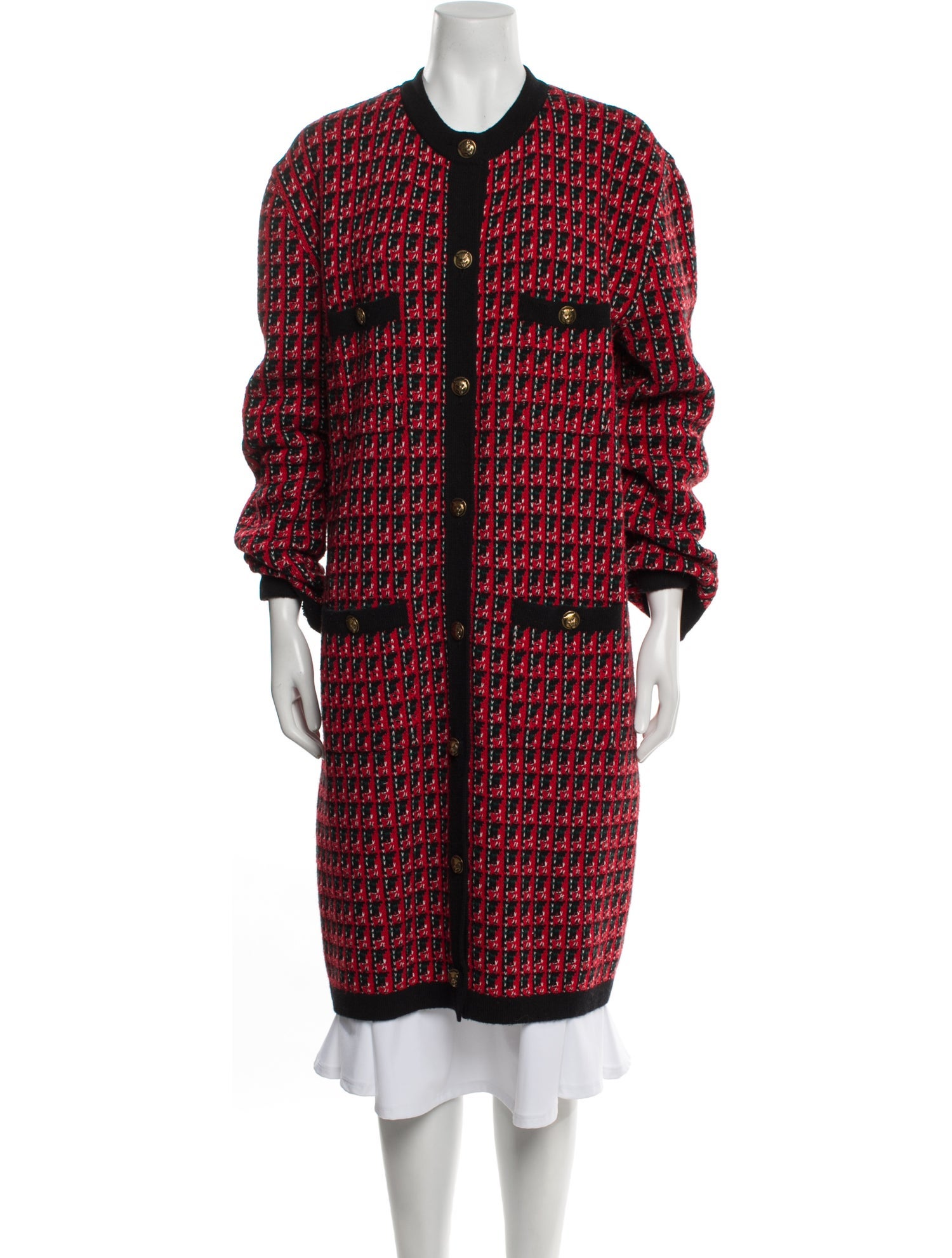 Gucci Wool Printed Jacket