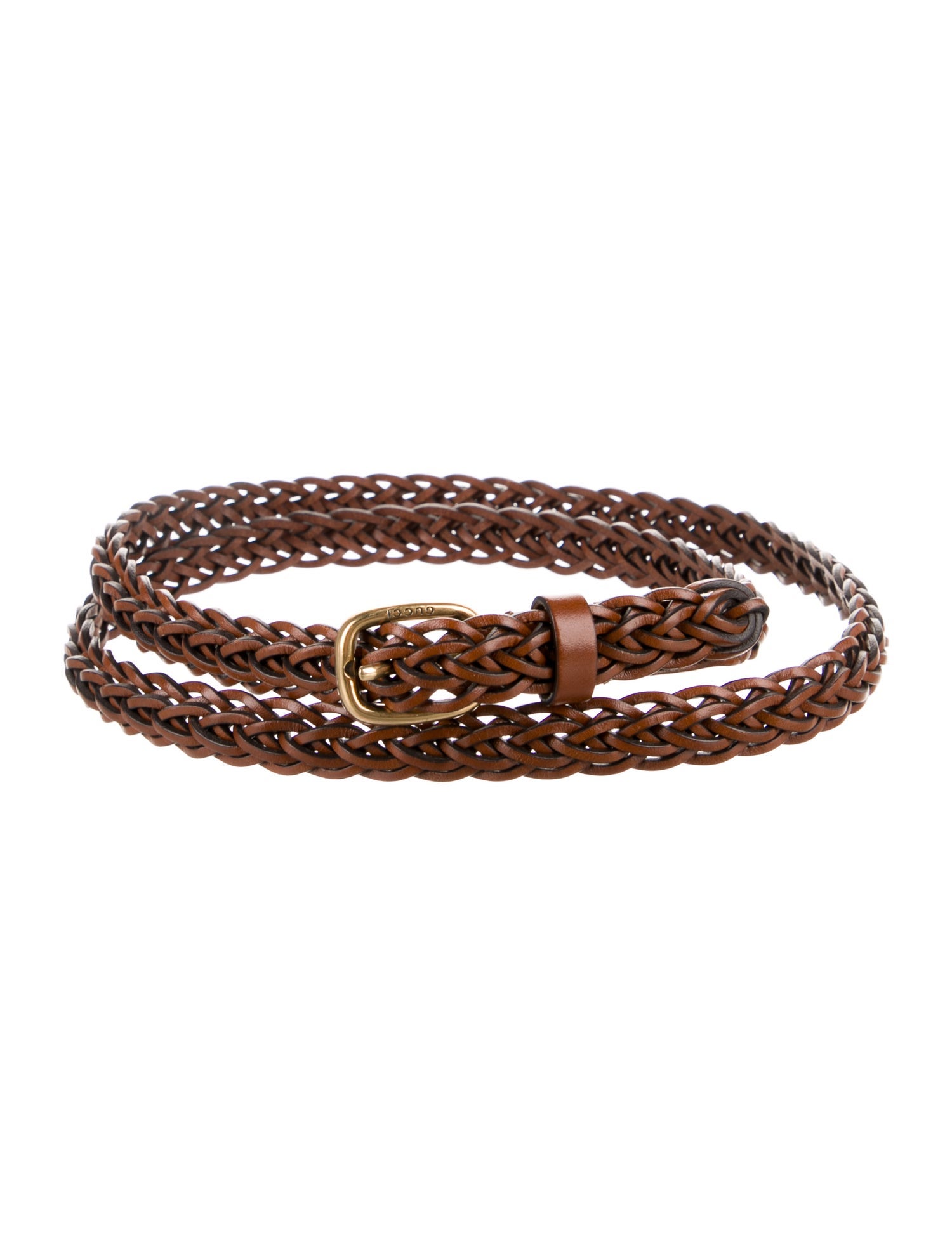 Gucci Skinny Leather Belt