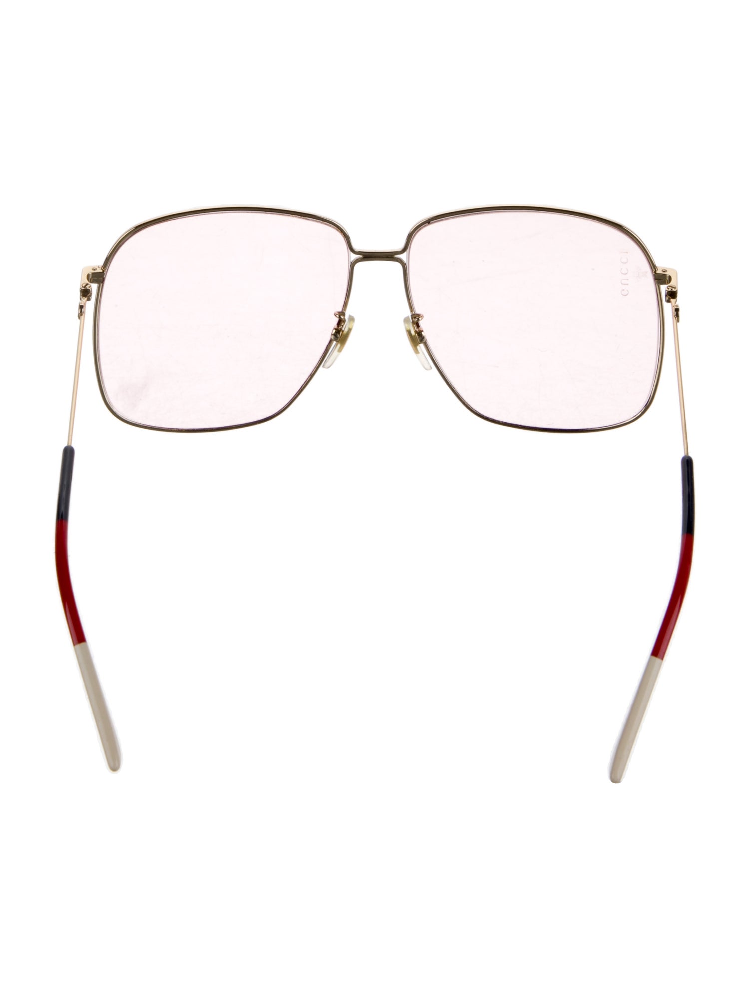 Gucci Interlocking G Logo Aviator Sunglasses