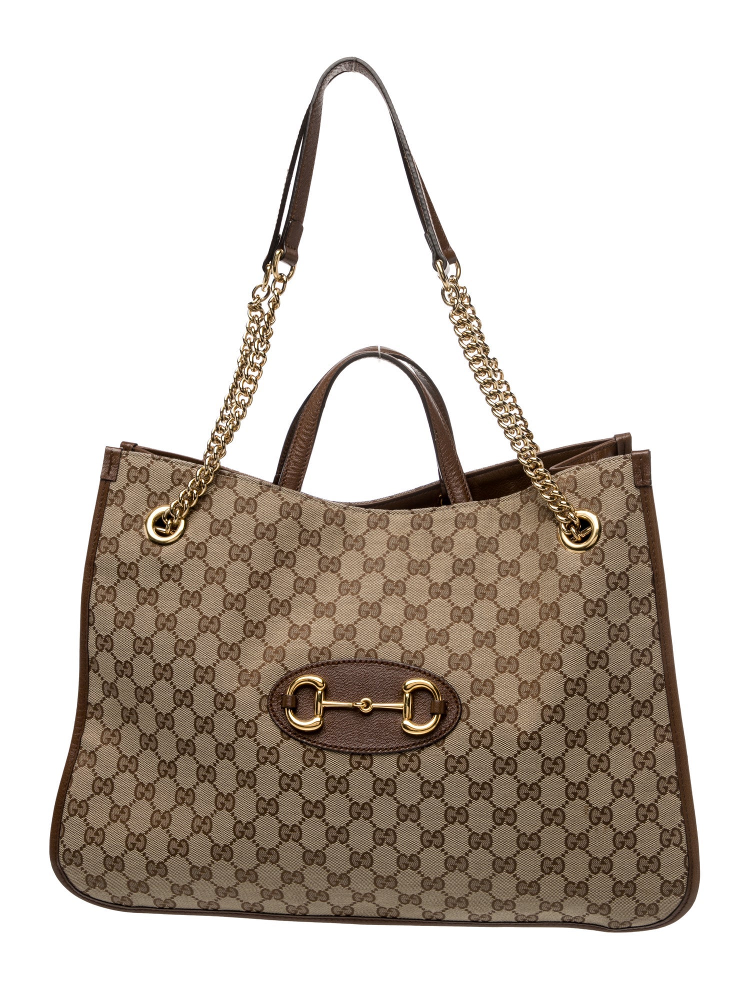 Gucci GG Canvas Horsebit 1955 Large