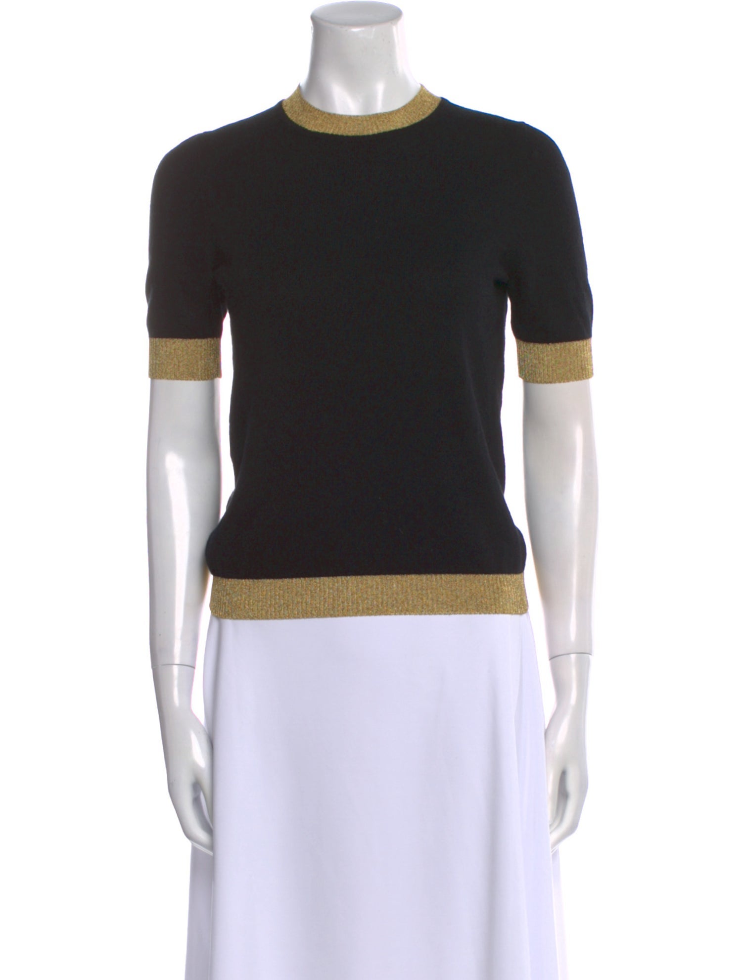 Gucci Cashmere Mock Neck Sweatshirt
