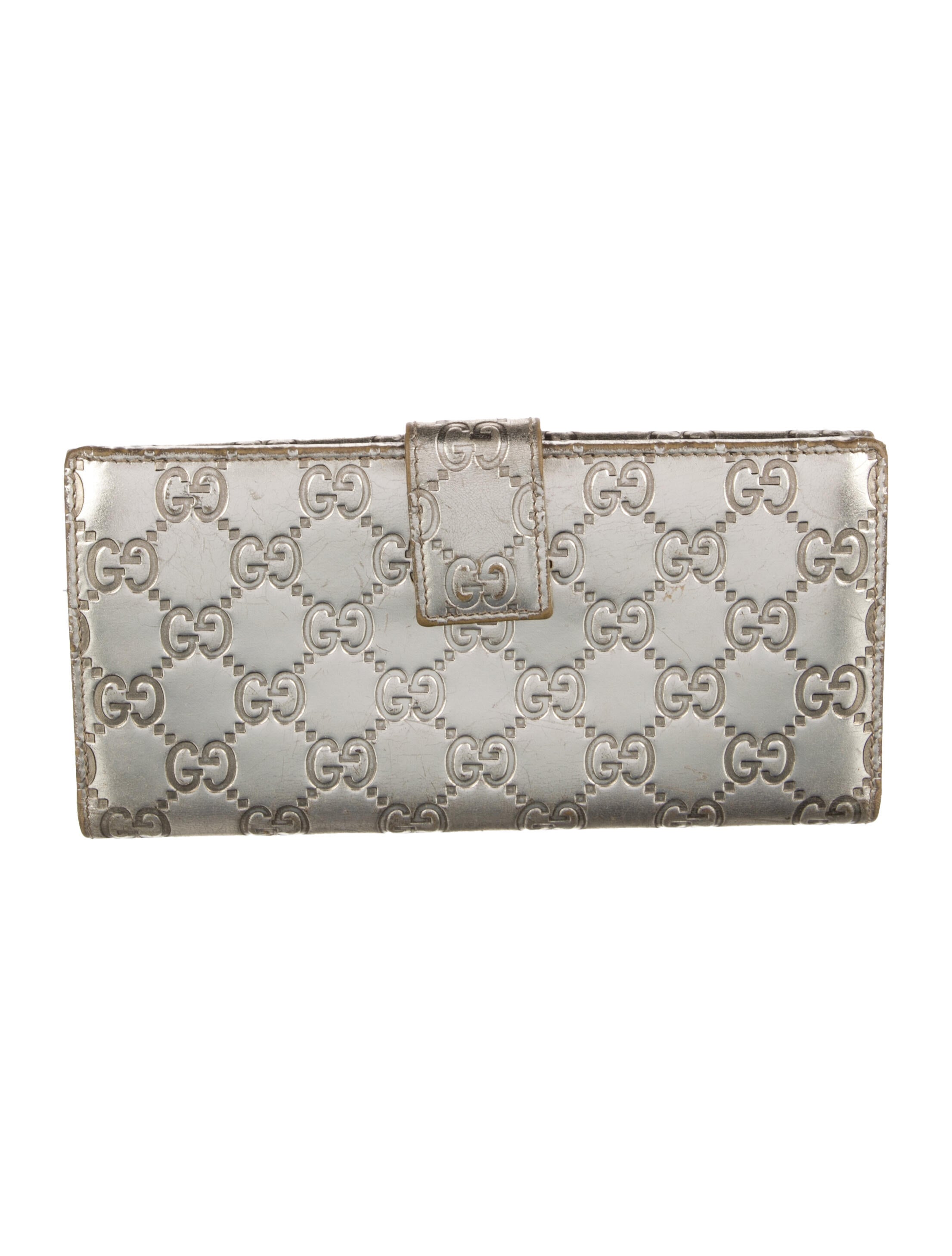 Gucci GG Signature Leather Continental Wallet