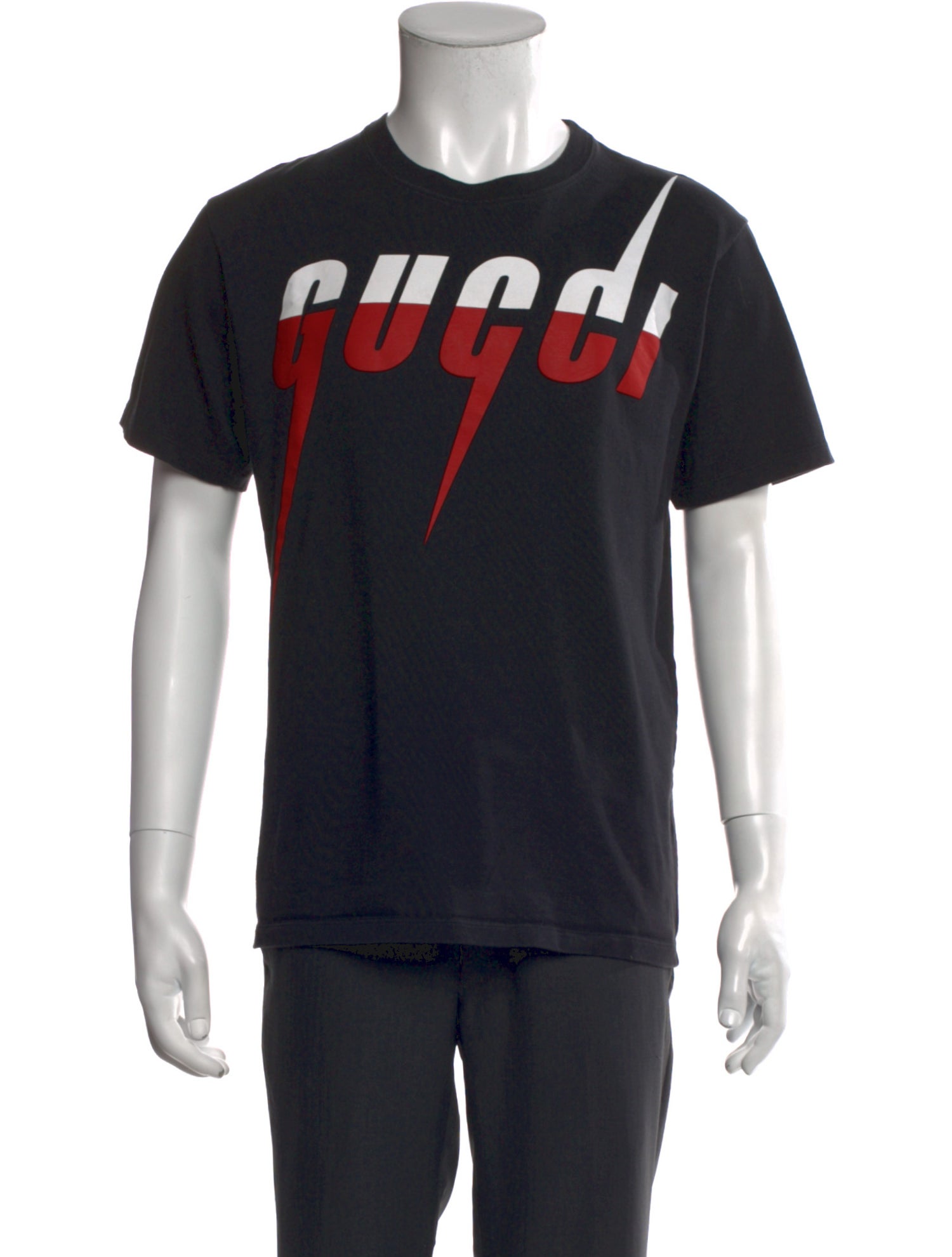 Gucci Graphic Print Crew Neck T-Shirt