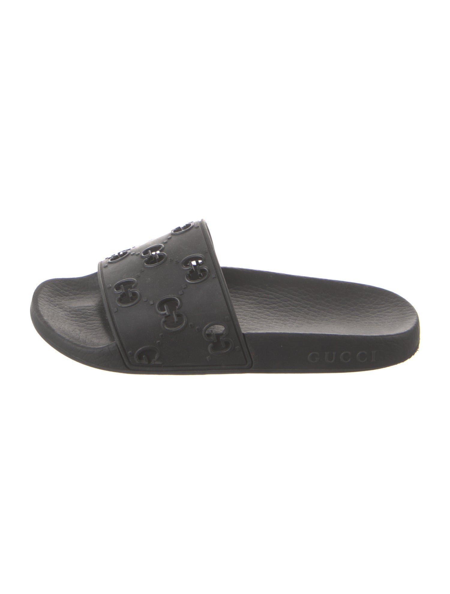 Gucci GG Supreme Rubber Slides