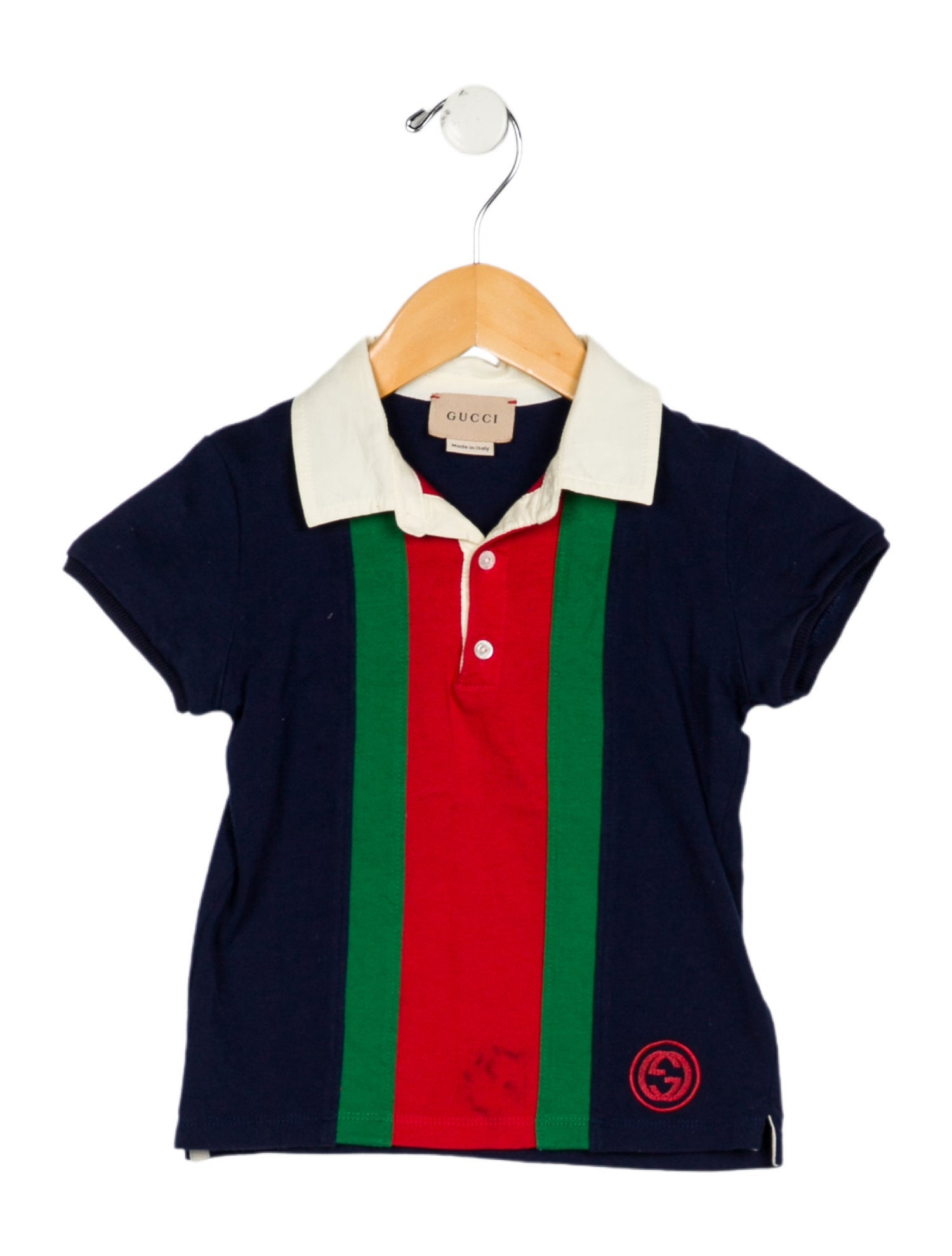 Gucci Boys' short sleeve polo top