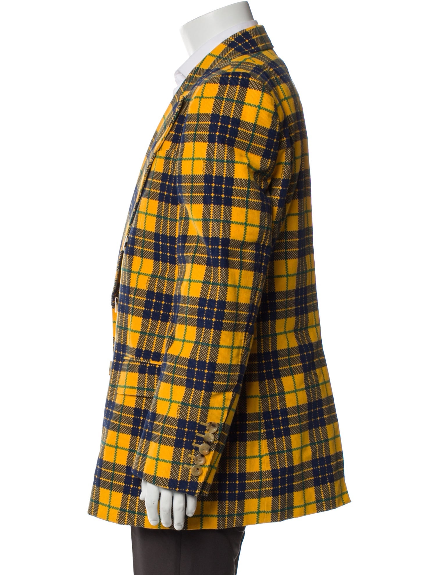 Gucci 2023 Plaid Print Blazer w/ Tags