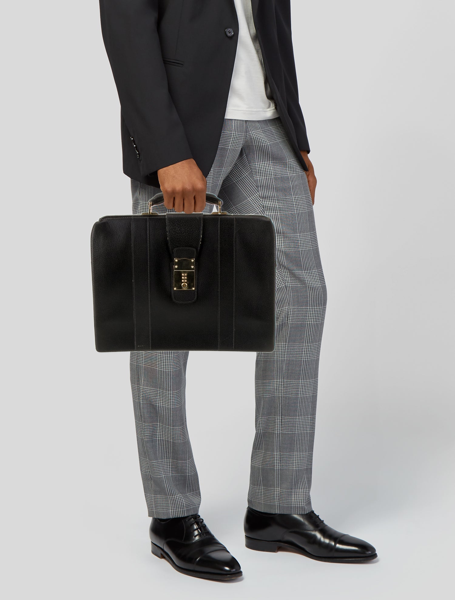 Gucci Leather Briefcase Vintage