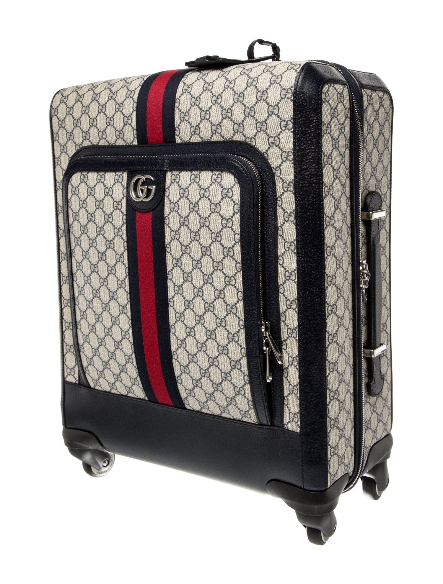 Gucci GG Supreme Savoy Rolling Suitcase