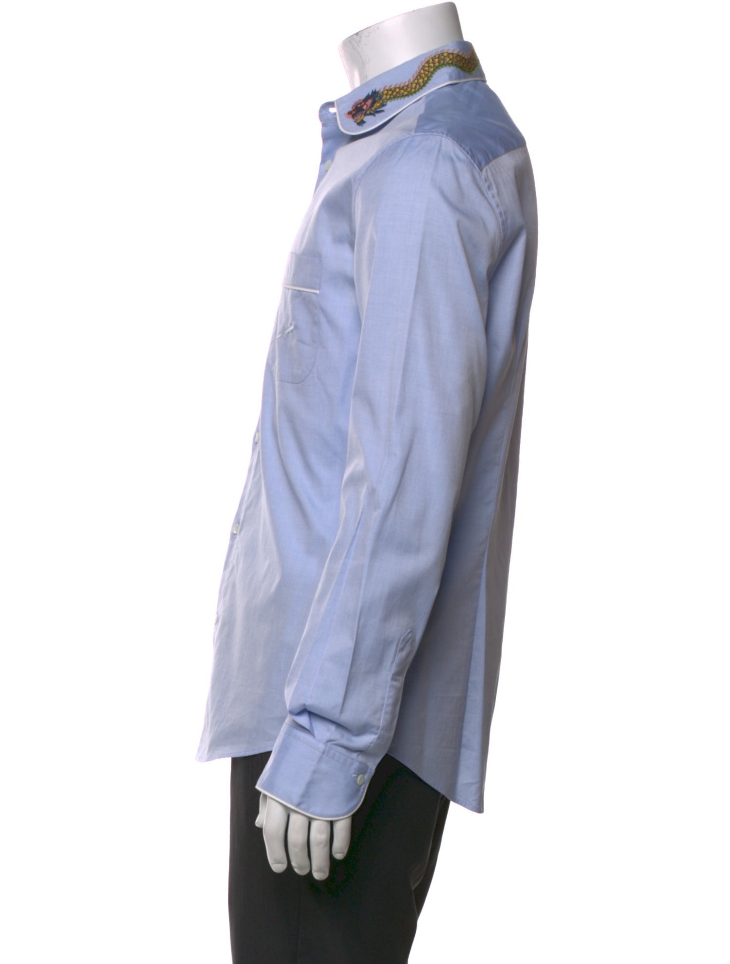 Gucci 2017 Kingsnake Dress Shirt