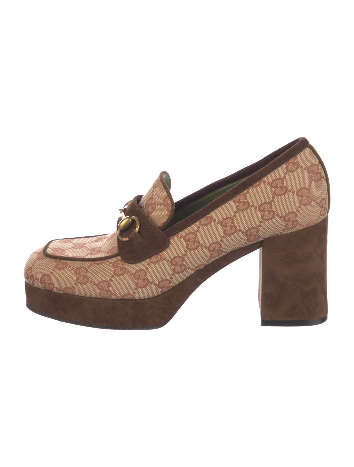 Gucci GG Canvas Canvas Pumps