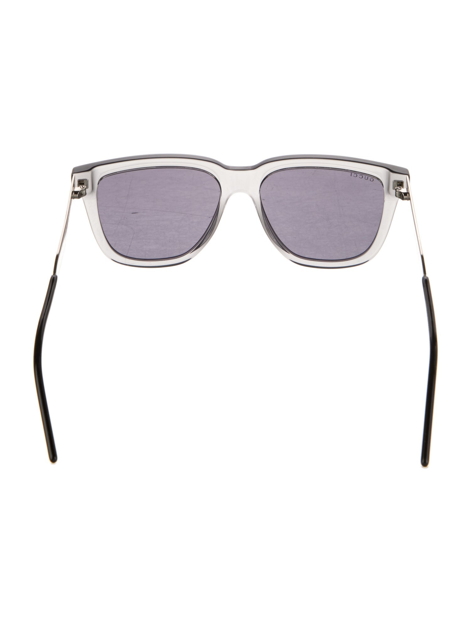 Gucci Web Accent Wayfarer Sunglasses