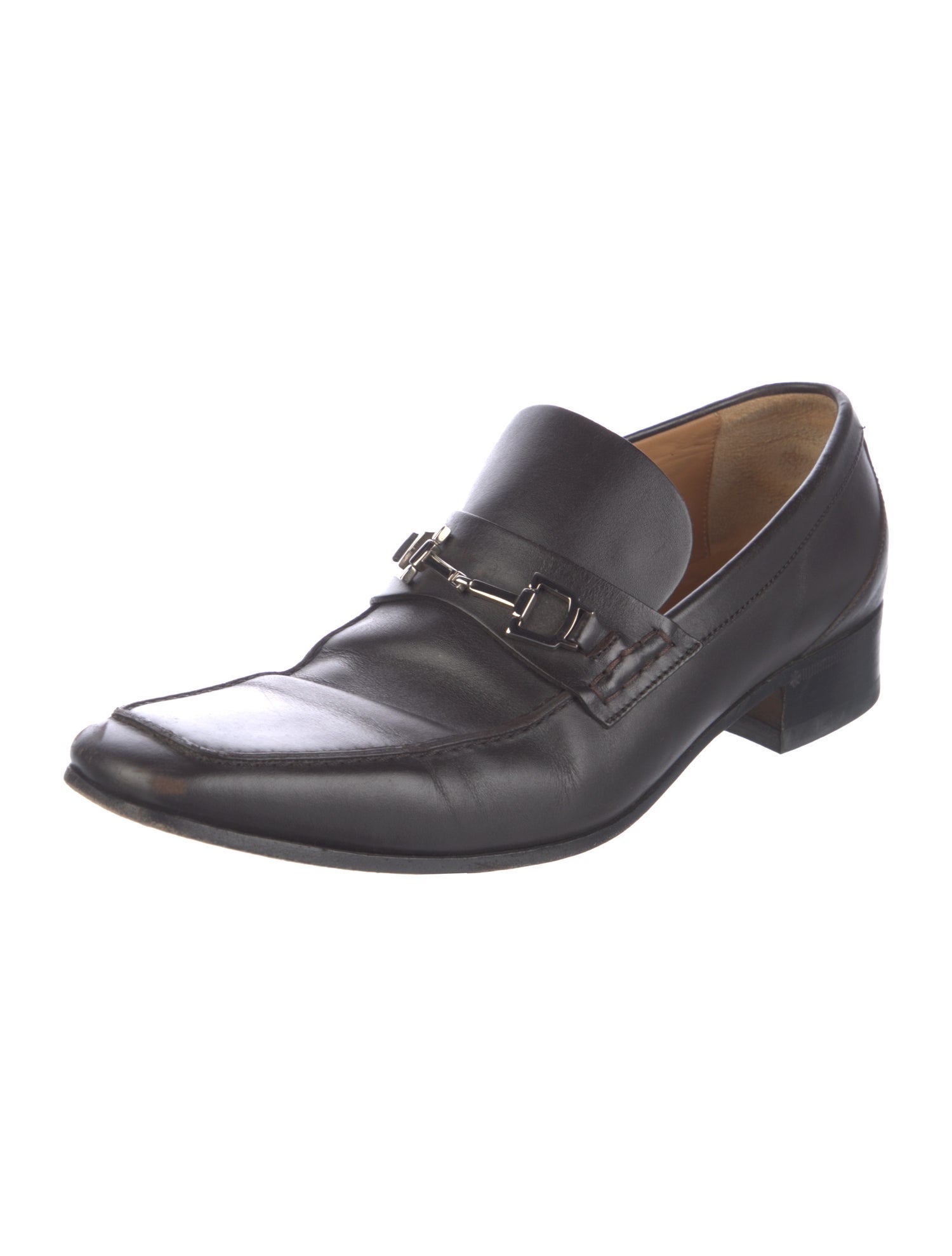 Gucci Leather Dress Loafers