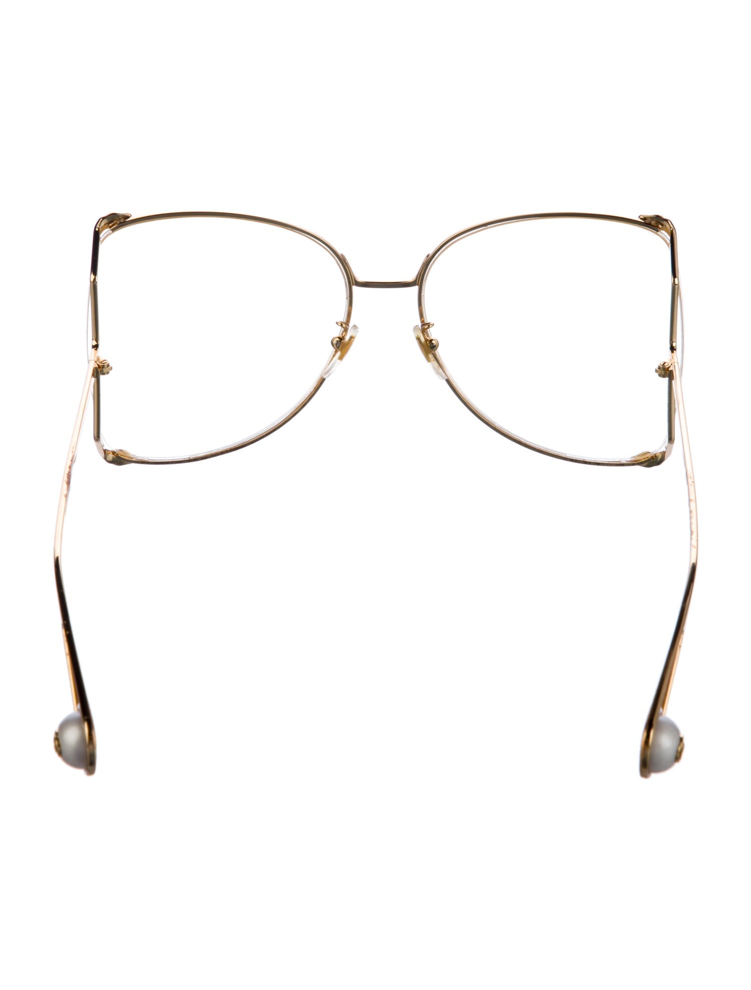Gucci Interlocking G Logo Oversize Eyeglasses