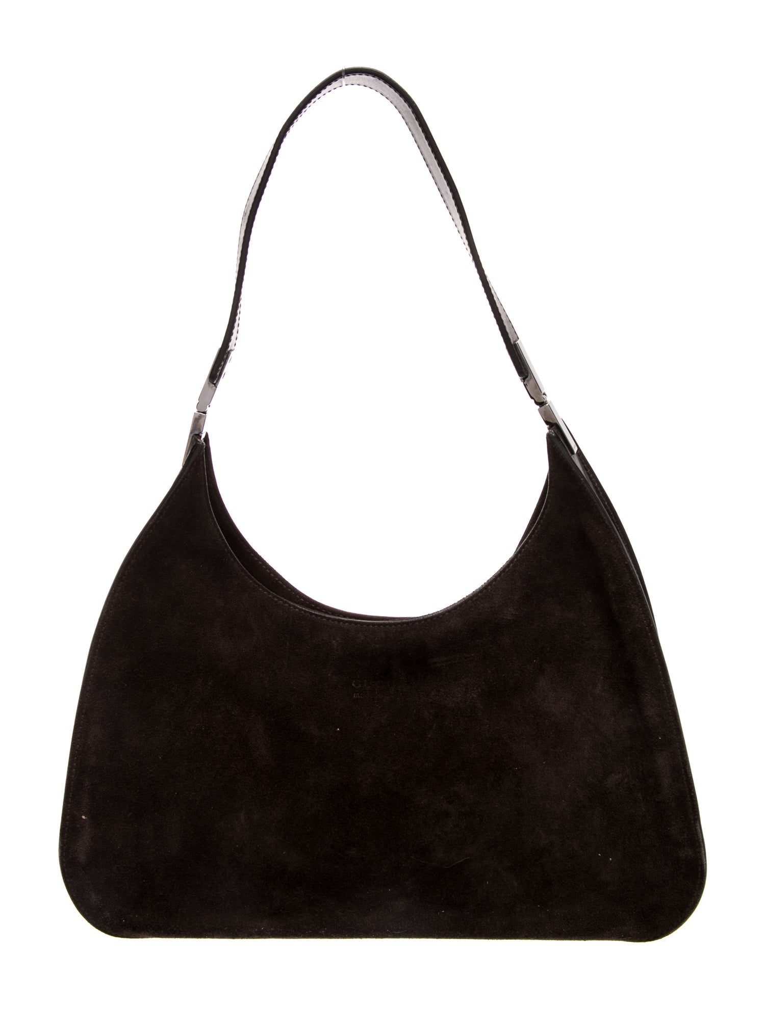 Gucci Suede Shoulder Bag Vintage