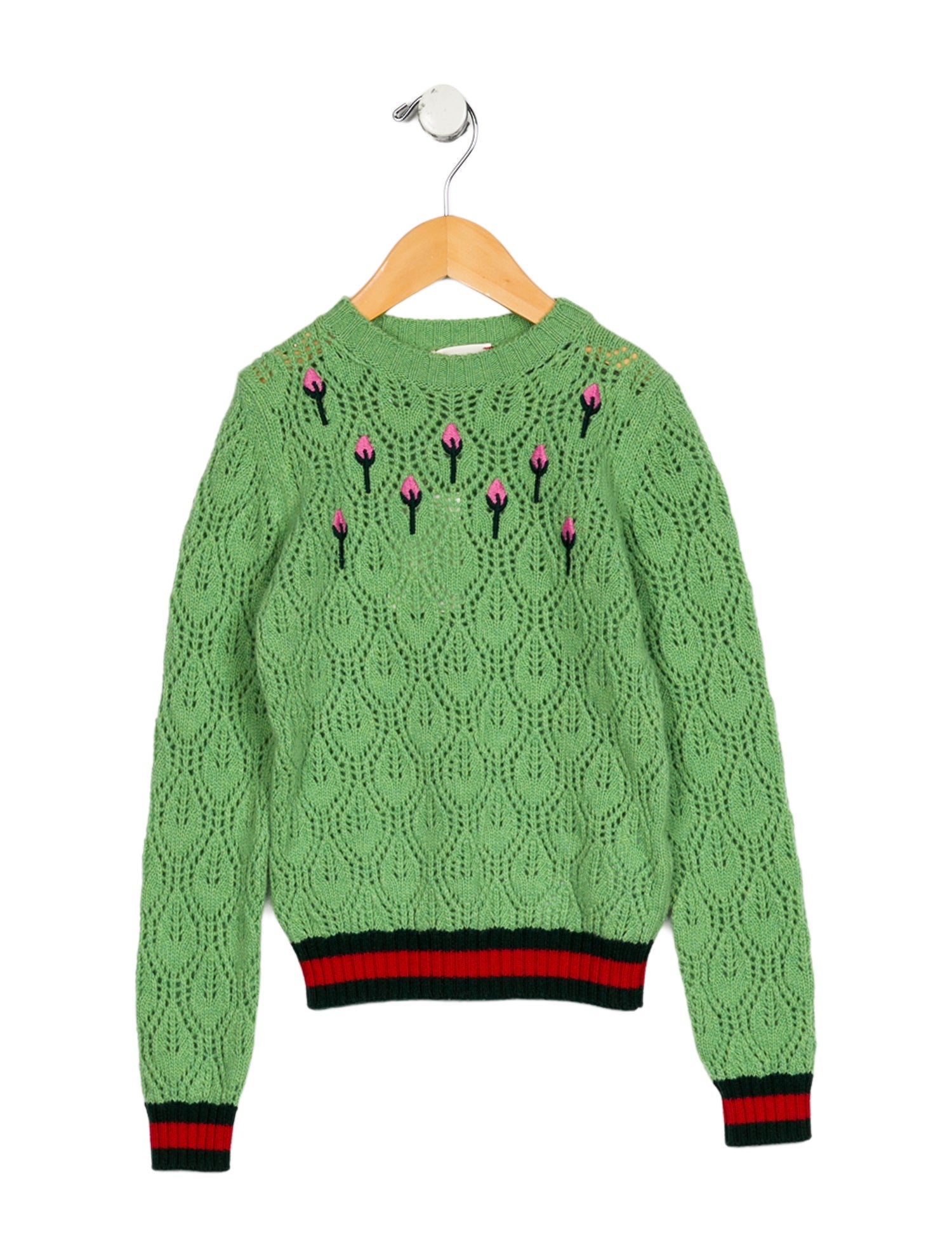 Gucci kid girls' multicolored sweater w/Tags