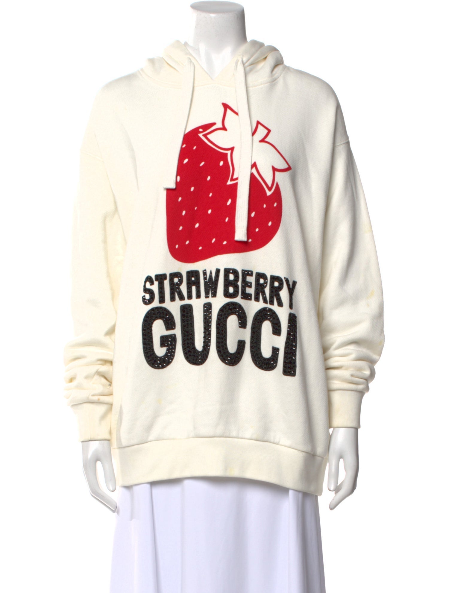 Gucci Graphic Print Crew Neck Sweatshirt