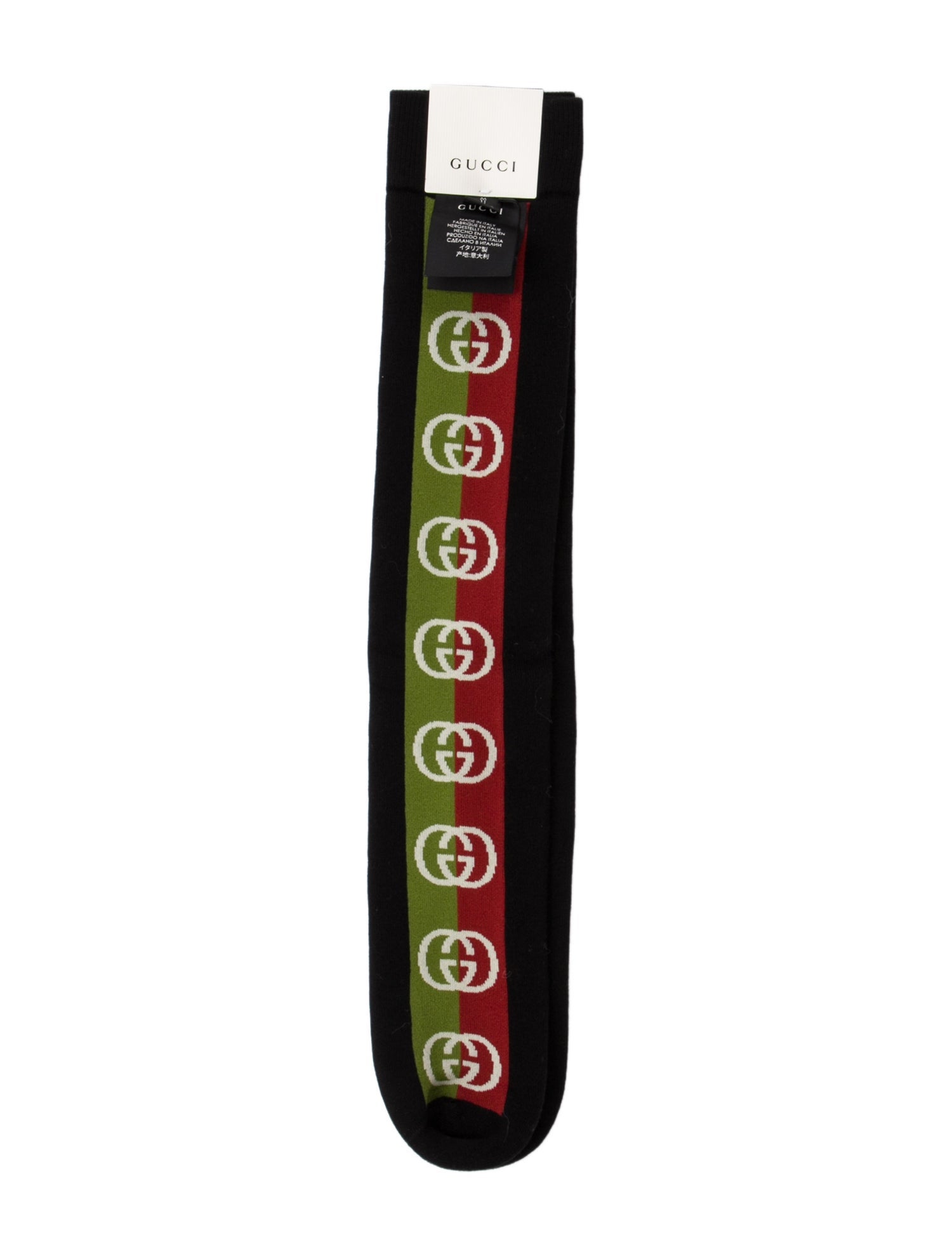 Gucci Interlocking G Stripe Socks