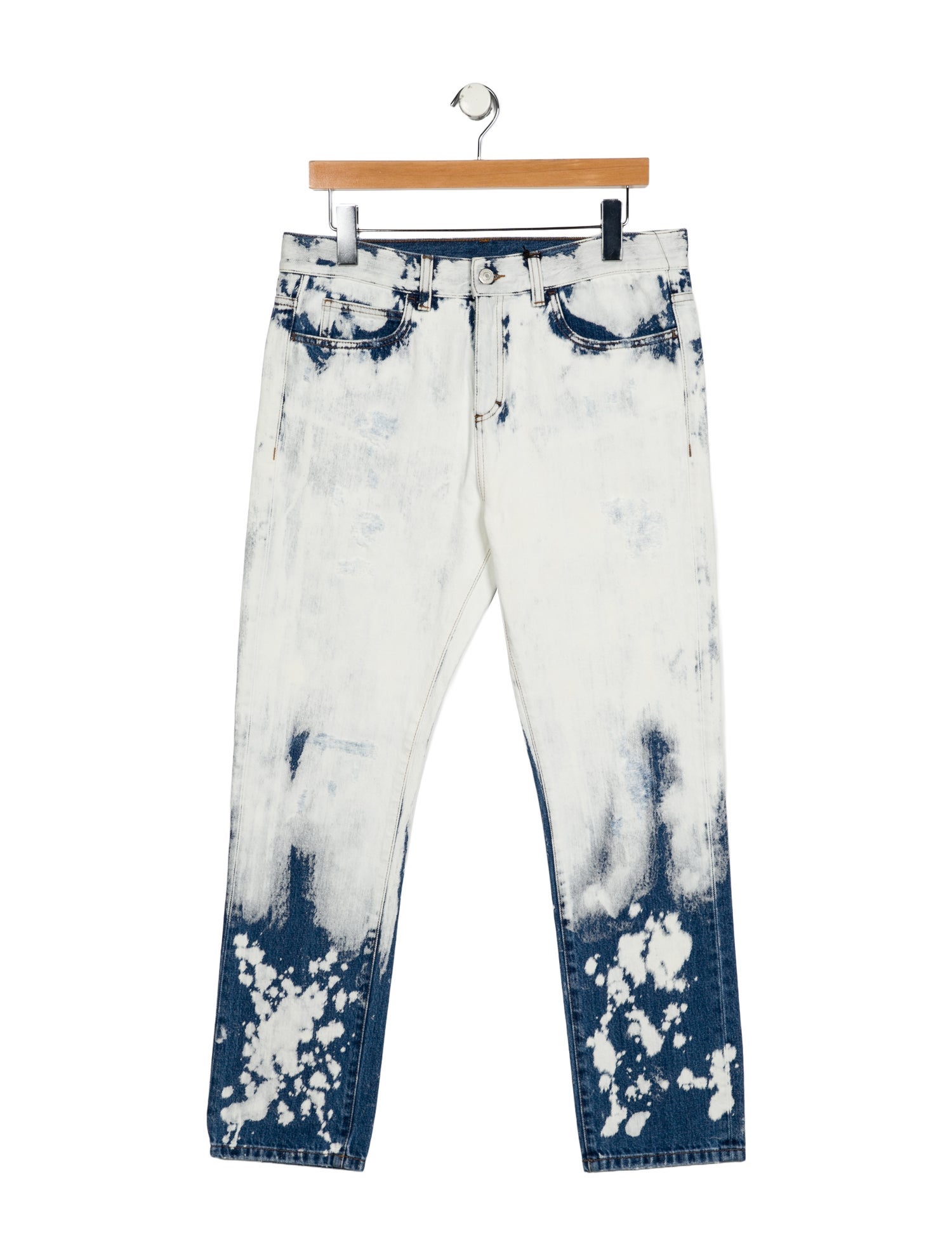 Gucci High-Rise Straight Leg Jeans