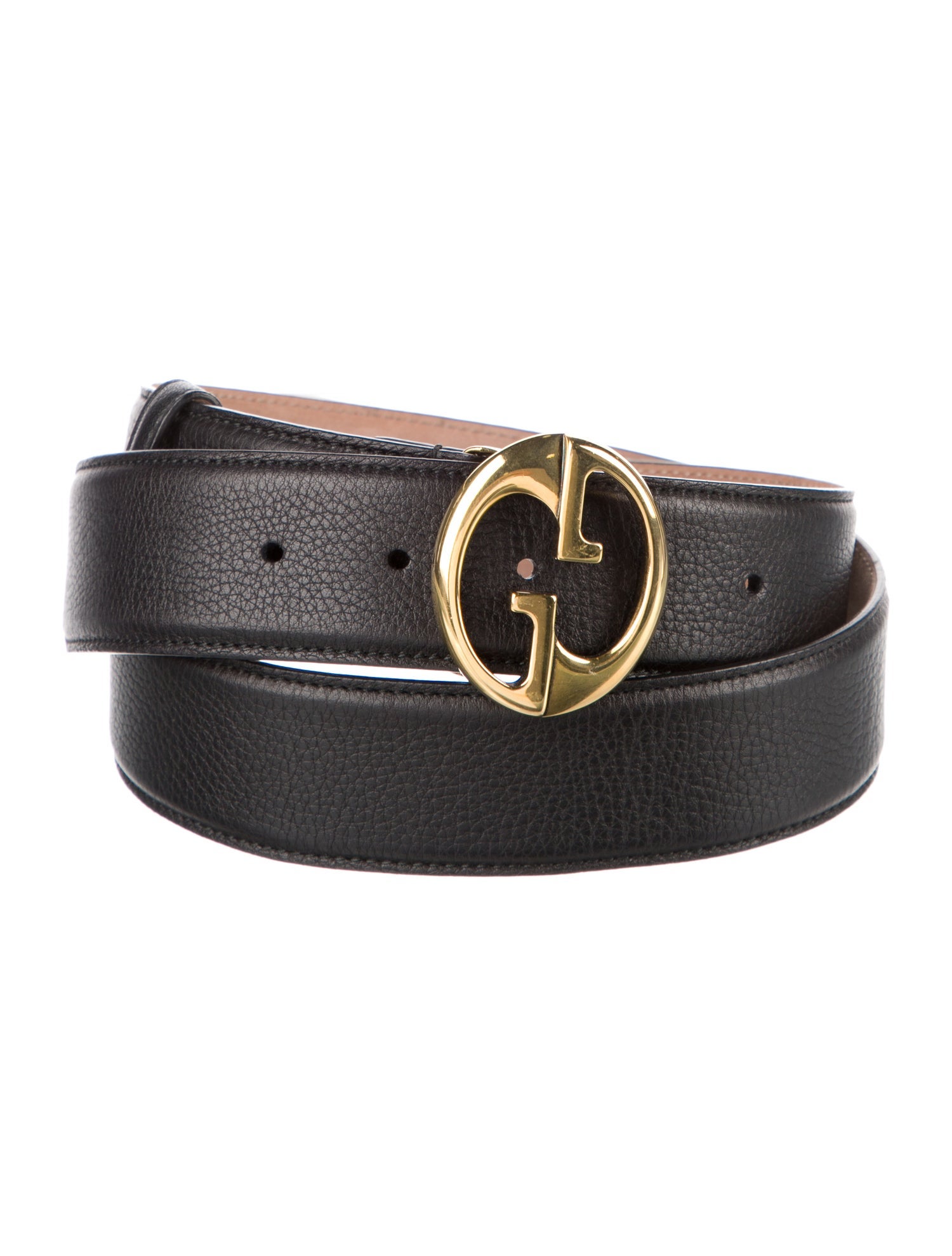 Gucci Gucci Interlocking GG belt Leather Belt