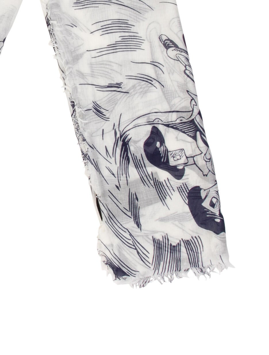 Gucci Silk Printed Scarf