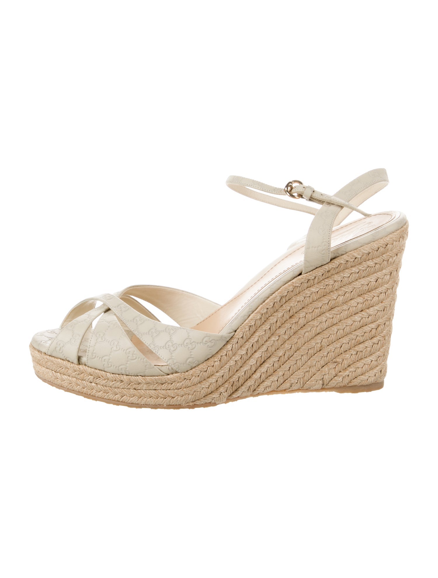 Gucci Leather Espadrilles